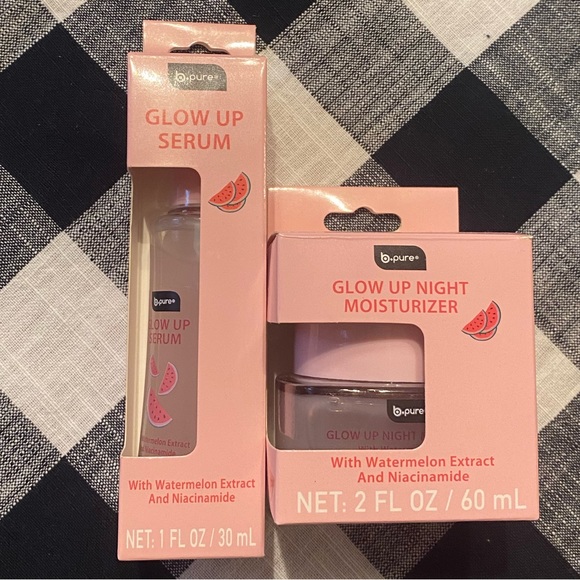B Pure Other - Bpure watermelon glow skin care set